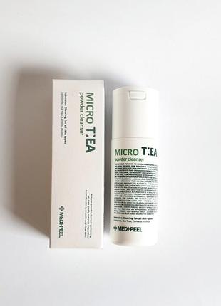 Ензимна пудра medi-peel micro tea powder cleanser 70 г vegan4 фото