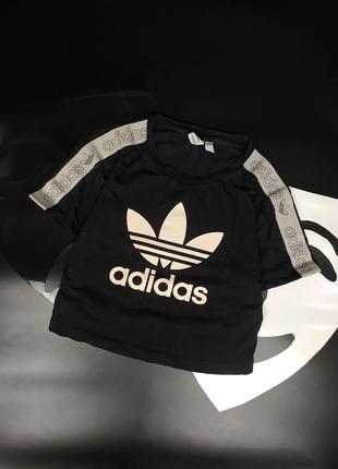 Топ с лампасами adidas оригинал