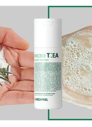 Энзимная пудра medi-peel micro tea powder cleanser 70 г vegan7 фото