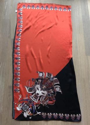 Китайский шовковий платок шарф шелковый шёлк4 фото
