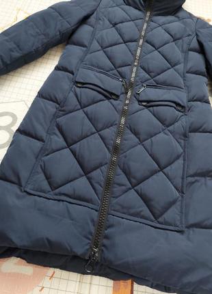 Зимове тепле пальто, подовжена куртка, пуховик (наповнювач холофайбер) розмір l7 фото