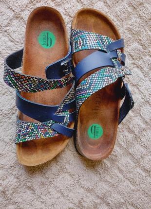 Фирменные ортопедические шлёпанцы женские bama(германия) 40р.