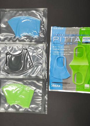 Защитная маска – pitta, оригинал! япония (с зарегистрированным штрих кодом)5 фото