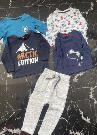 Реглан джогери 86/92 next carters h&m