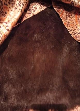 Зимова куртка з натуральним хутром єнота та підкладкою з натурального кролика5 фото