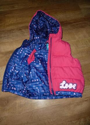 Freespirit яркая жилетка на 1,5-2 года