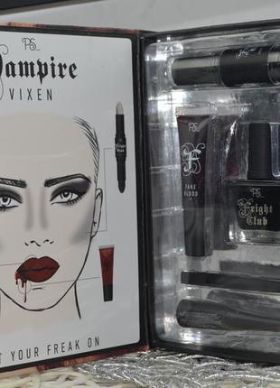 Фірмовий набір для макіяжу косметики на хелловін vampire vixen makeup kit primark оригінал2 фото