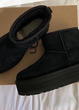 Женские ugg classic ultra mini platform1 фото