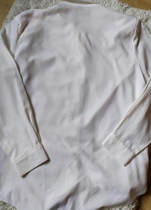 Базовая белая рубашка,винтажная рубашка,оригинальная рубашка,комбинированая рубашка6 фото