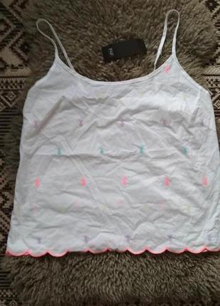 Відмінна новпя піжамна майка від f&f, p. 12-14