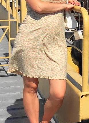 Stef in time. летнее платье с цветочным принтом.