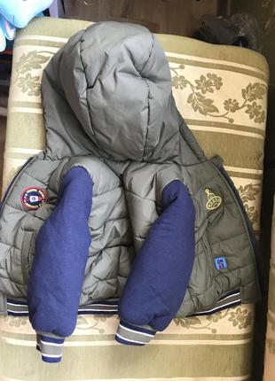 Теплі курточки для хлопчика 3-6 міс.10 фото