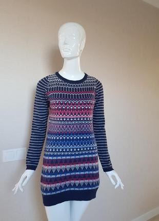 Тепла подовжена кофта з шерстю marks &spencer