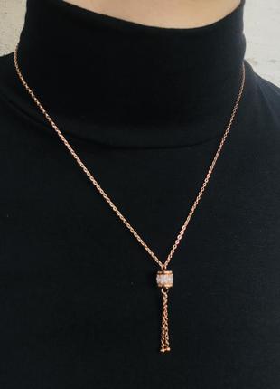 🔝подвес титан с позолотой/ювелирная бижутерия