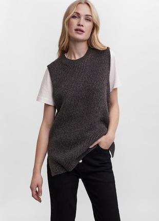 Жилет з крупної в‘язки vero moda