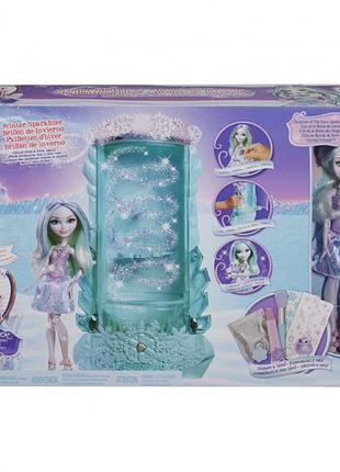 Набор ever after high кукла кристал винтер sparklizer магический снегопад эпическая зима оригинал