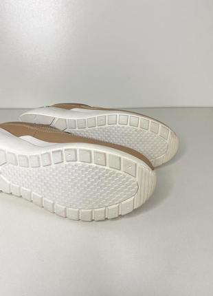 Шикарные новые модные бежевые кроссовки river island размер 3810 фото