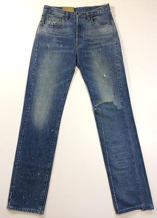 Нові джинси levi's vintage clothing 501xx 1966 selvedge розмір w28