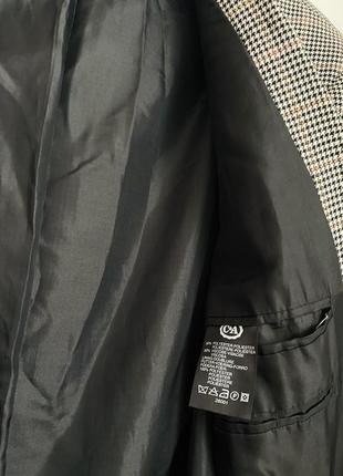 Пиджак в гусиную лапку c&3 фото