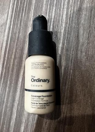 Тональная основа для лица the ordinary coverage foundation 1.2n