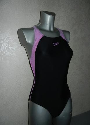 14/46-48/m-l speedo,оригинал!черный купальник для плавания,для бассейна