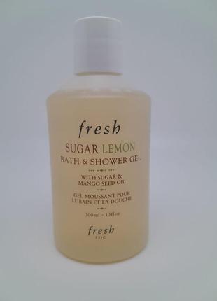 Fresh sugar lemon shower gel