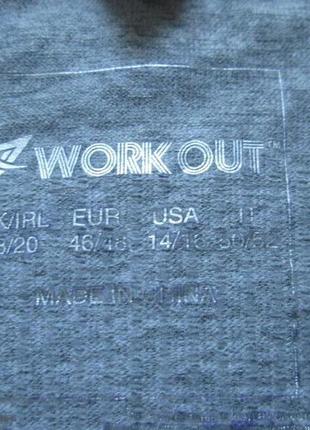 Бесшовная зональная спортивная термо футболка серый меланж workout5 фото