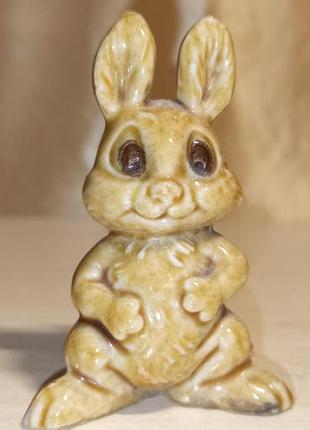 Кролик заяц пасхальный редкий винтажный фигурка статуэтка1 фото