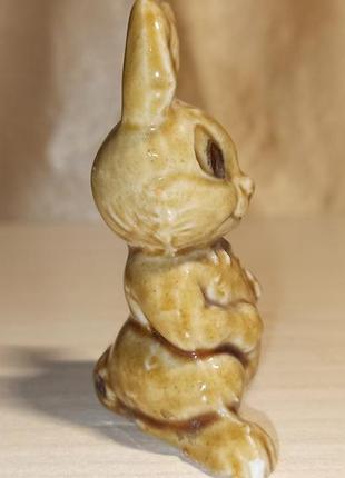 Кролик заяц пасхальный редкий винтажный фигурка статуэтка2 фото