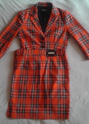 Костюм из шерсти со спандексом denny rose