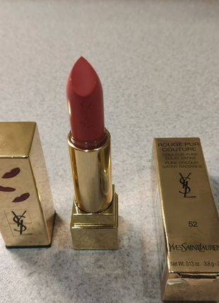 Yves saint laurent rouge pur couture.помада для губ.тон 52 rouge rose.