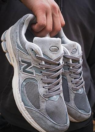 Кросівки new balance 2002 mid grey 3