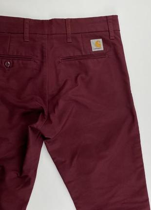 Классические чиносы carhartt sid pant8 фото