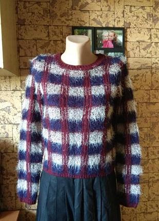 Светр травка у клітинку by henry holland 🍁 наш 40-42рр