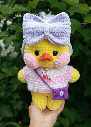 Уточка lalafanfan,вязаные игрушки. 2