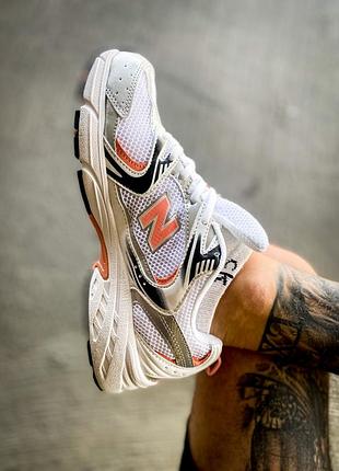 Кросівки new balance 530 silver/orange7 фото