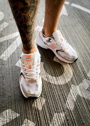 Кросівки new balance 530 silver/orange1 фото