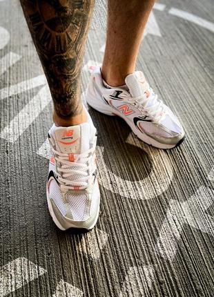 Кросівки new balance 530 silver/orange