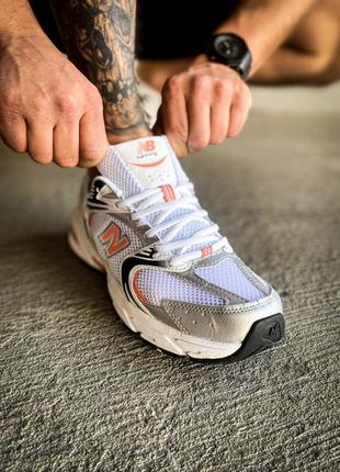 Кросівки new balance 530 silver/orange6 фото