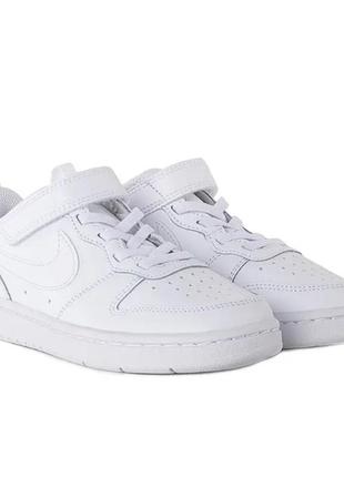 Кросівки оригінальні nike court borough low 2 (psv) (bq5451-100)