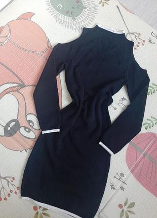 Платье теплое вязка