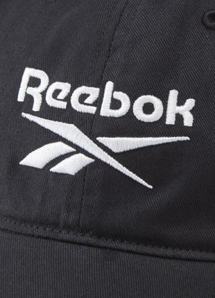 Кепка reebok, колір чорний😍 бейс бейсболка3 фото