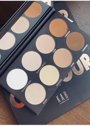 Палетка для контурування kab cosmetics contour1 фото