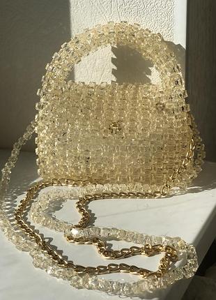 Сумка з намистин