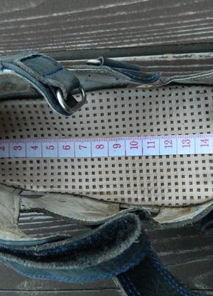 Кожаные ортопедические сандалии вп-2 16,5 см5 фото