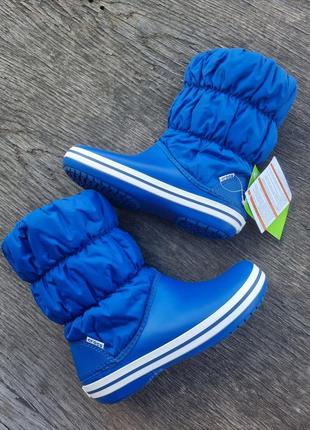Зимові чоботи crocs boots  j5 w7-37/382 фото