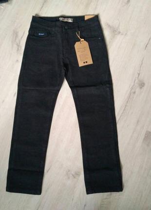 Нові теплі темно-сірі котонові брючки 116 р. для хлопчика в школу 116 р. угорщина