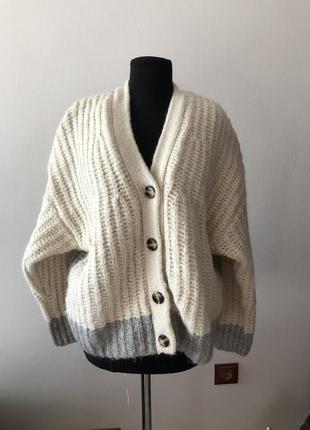 В’язаний кардиган zara