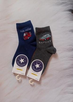 Носки носочки з машинами