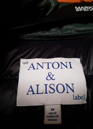 Легкий пуховик аntoni & alison  m3 фото